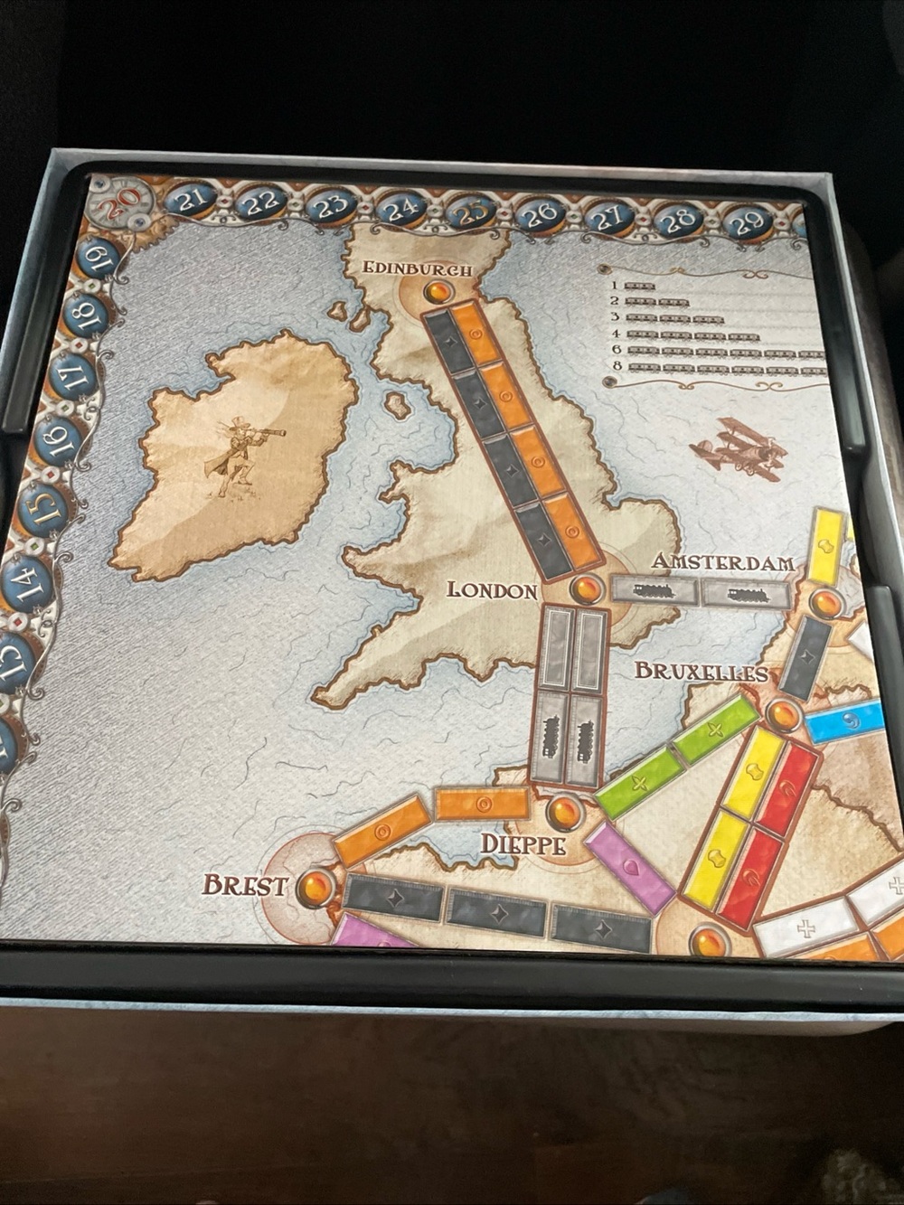 Ticket To Ride Europe Board Game Complete 2012 Days of Wonder - 100% COMPLETE - Picture 5 of 6